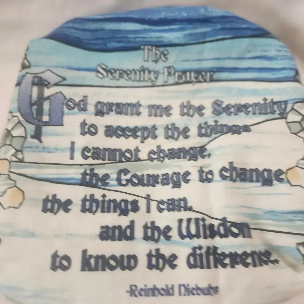 Handmade serenity prayer